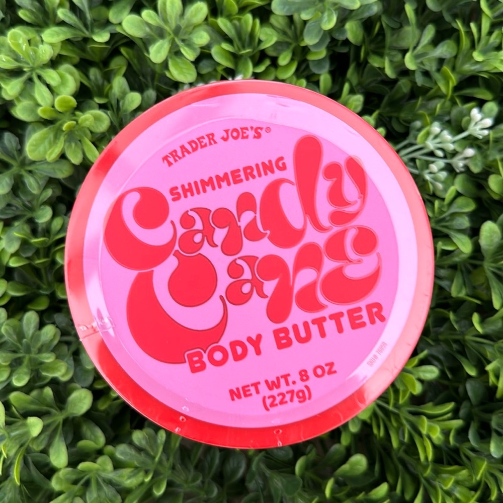 Trader Joe’s Shimmering Candy Cane Body Butter